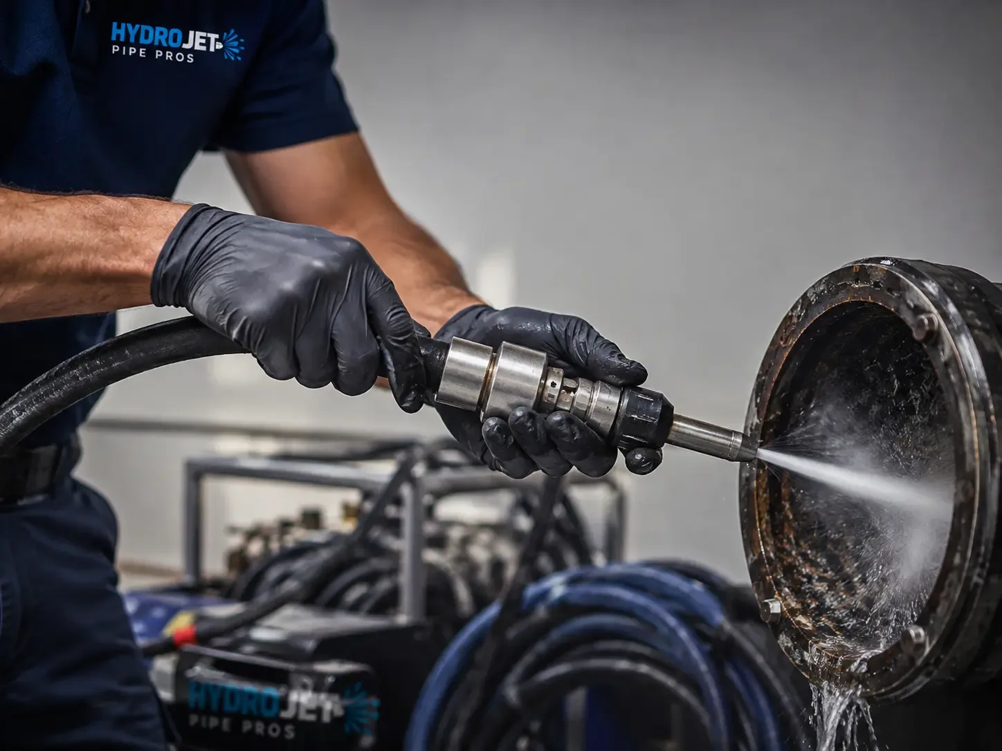 Hydro Jet Pipe Descaling in Akron, PA